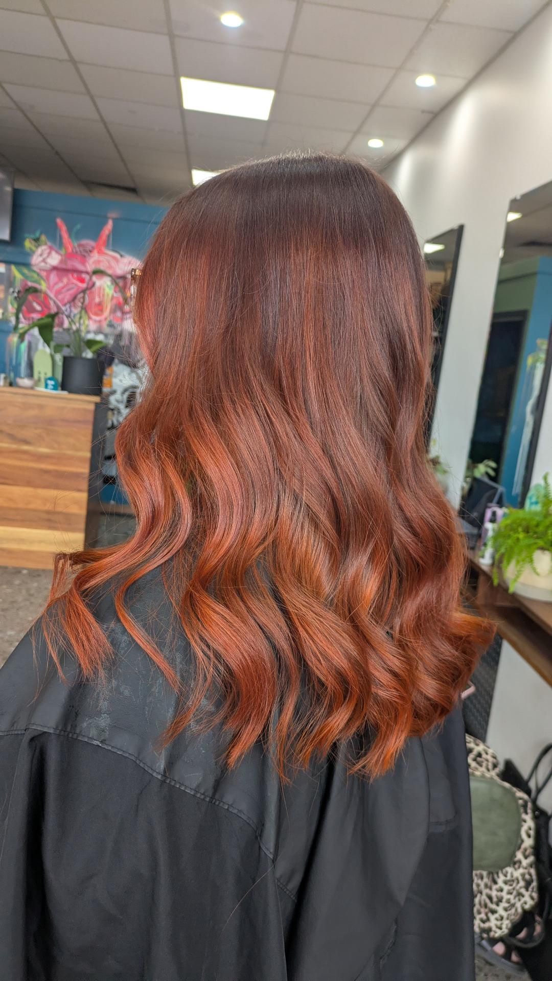 Balayage process at Salon Eve Geelong