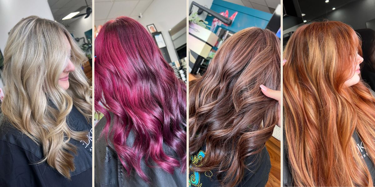 Hair colour specialist results at Salon Eve Geelong