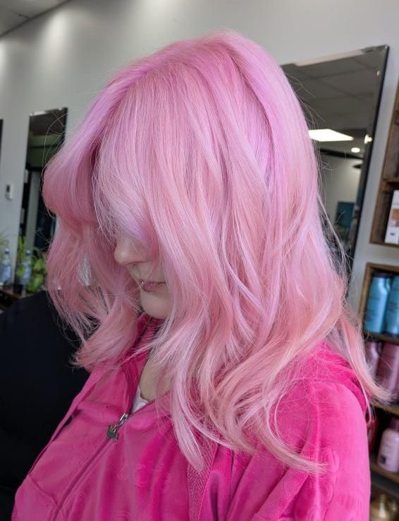 Vivid colour standards at Salon Eve Geelong
