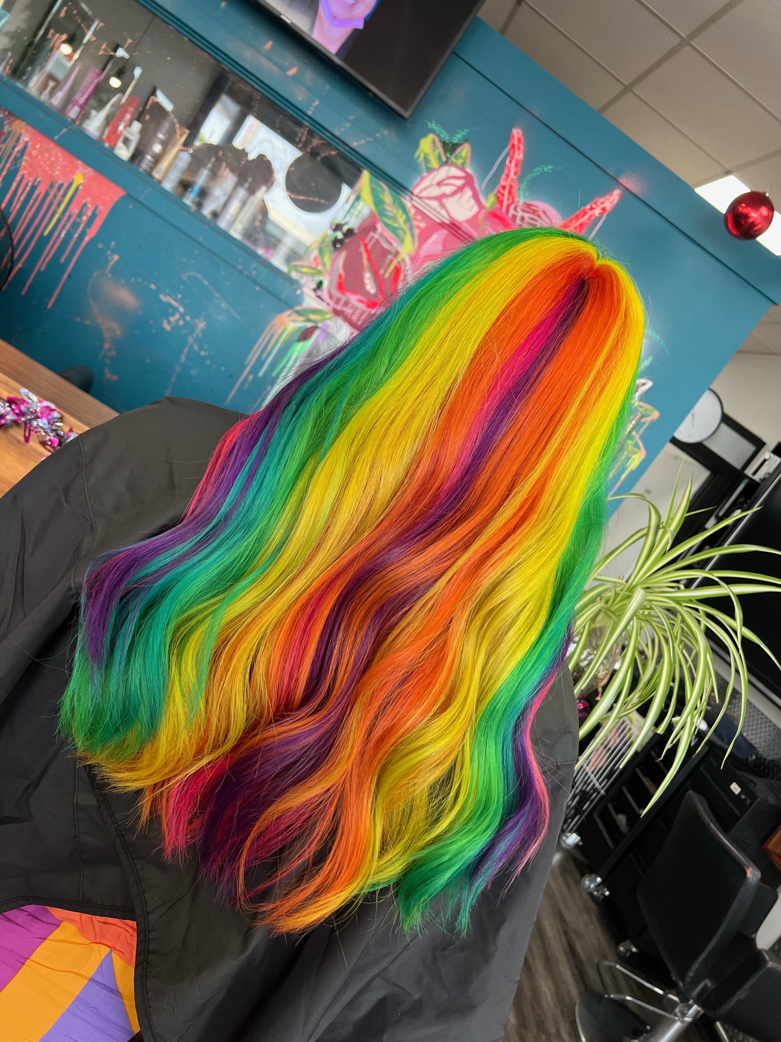 Bold vivid hair colour Geelong - Salon Eve