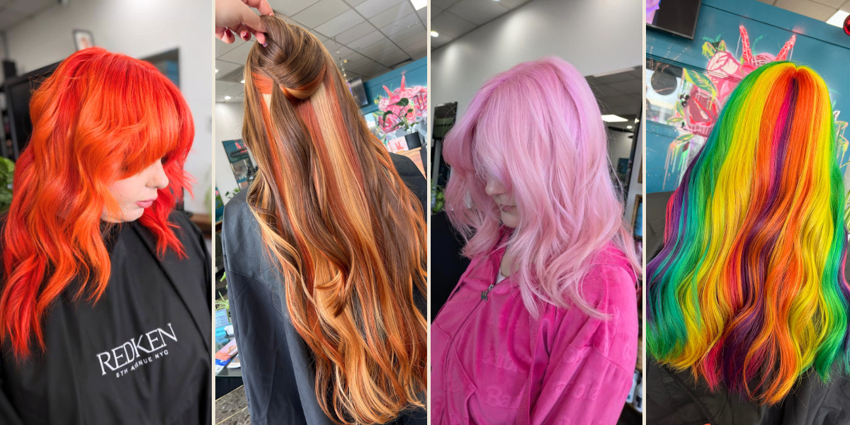 Vivid hair colour specialist Geelong - Salon Eve