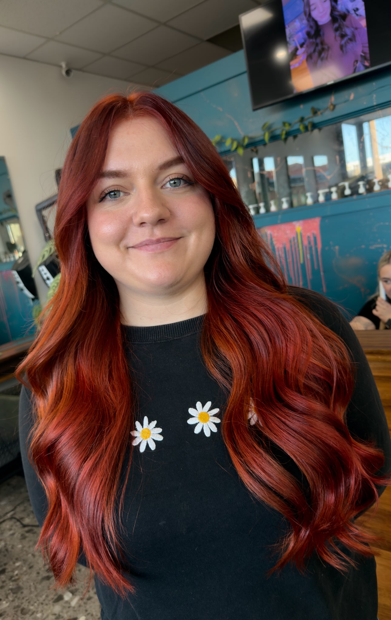 Hair colour result at Salon Eve Geelong