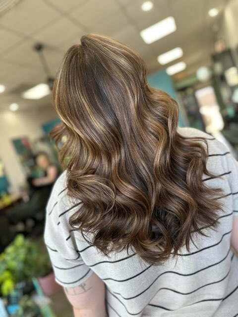 Colour correction result at Salon Eve Geelong