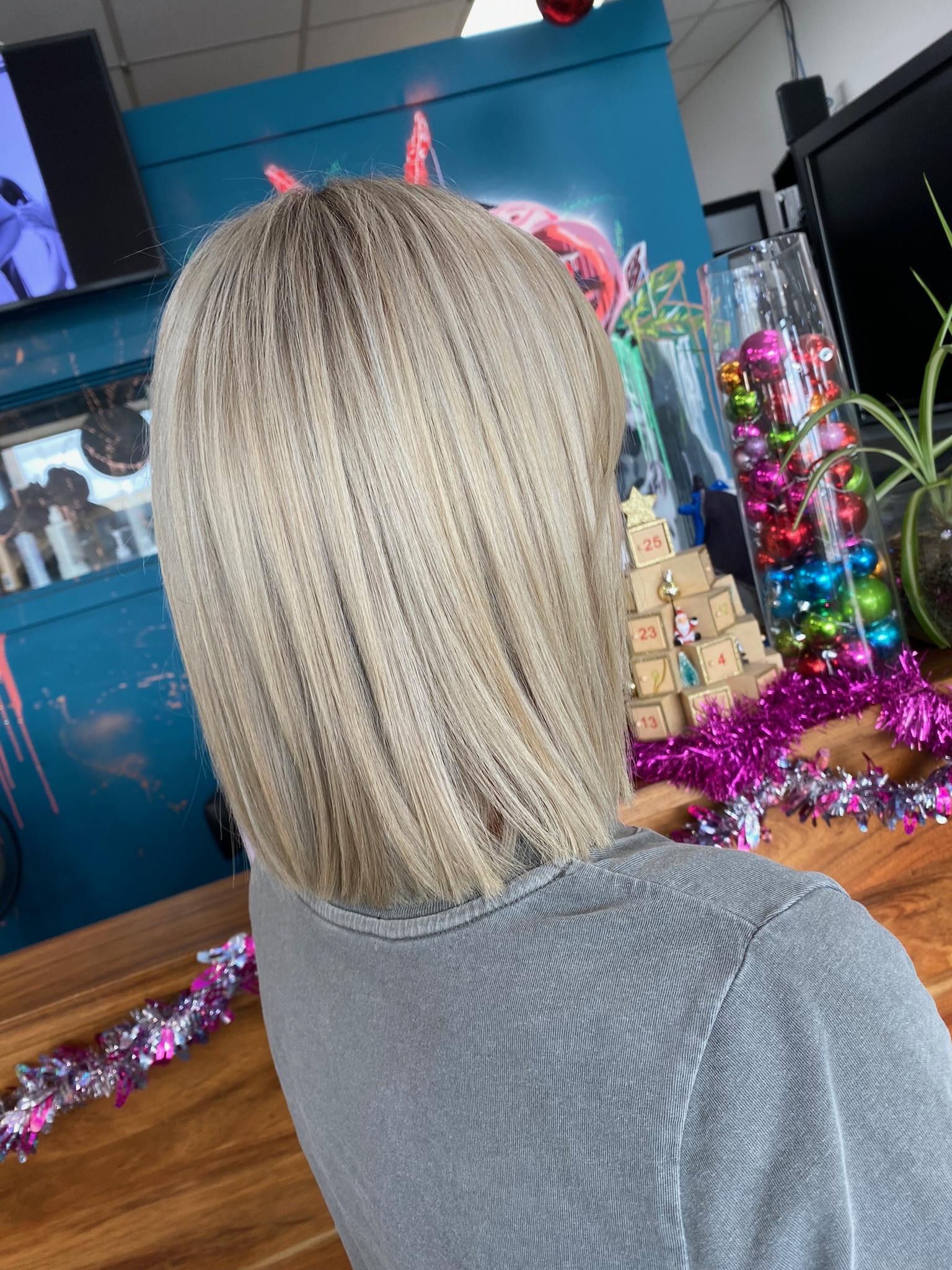 Christmas hair booking November Geelong Salon Eve