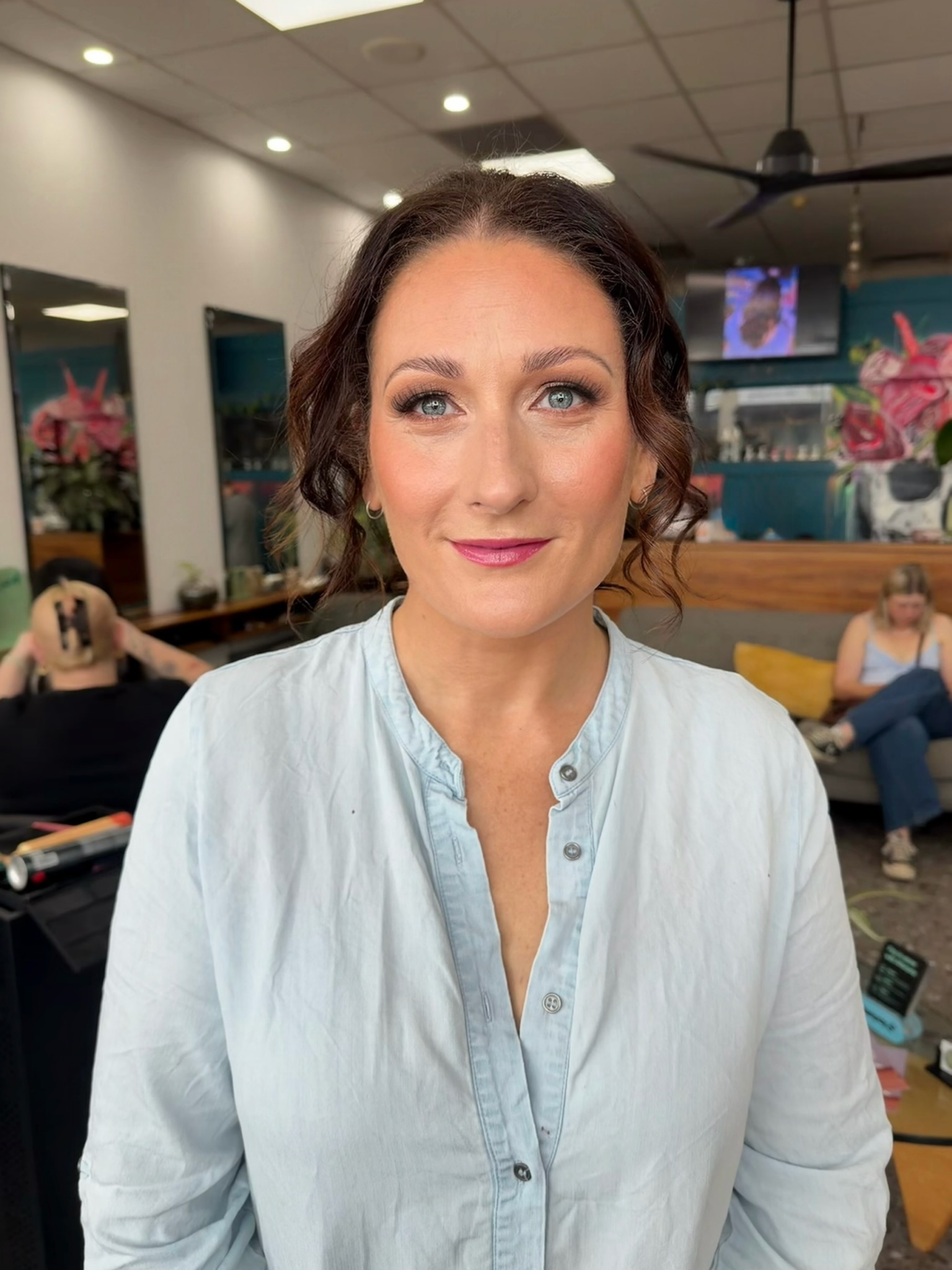 Christmas party hair and makeup Geelong, Salon Eve