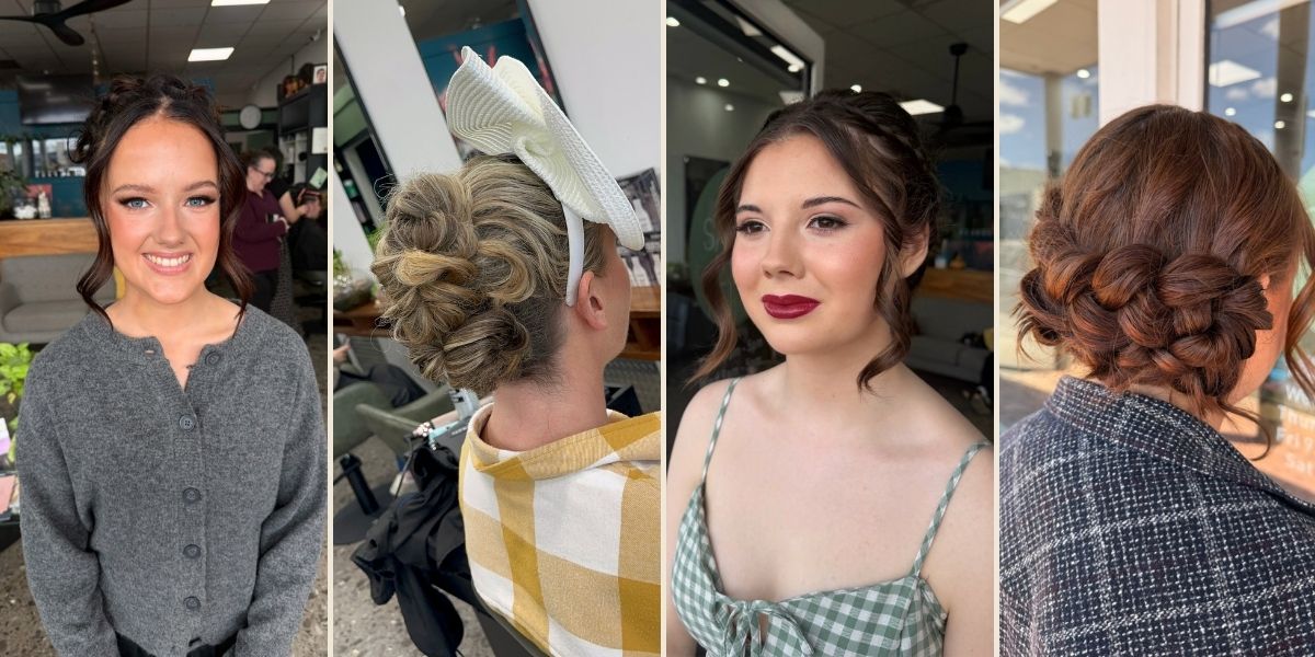 Spring Racing hair and makeup Geelong - Salon Eve