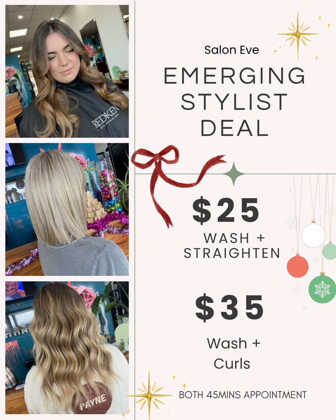 Emerging Stylist Deal Salon Eve Geelong