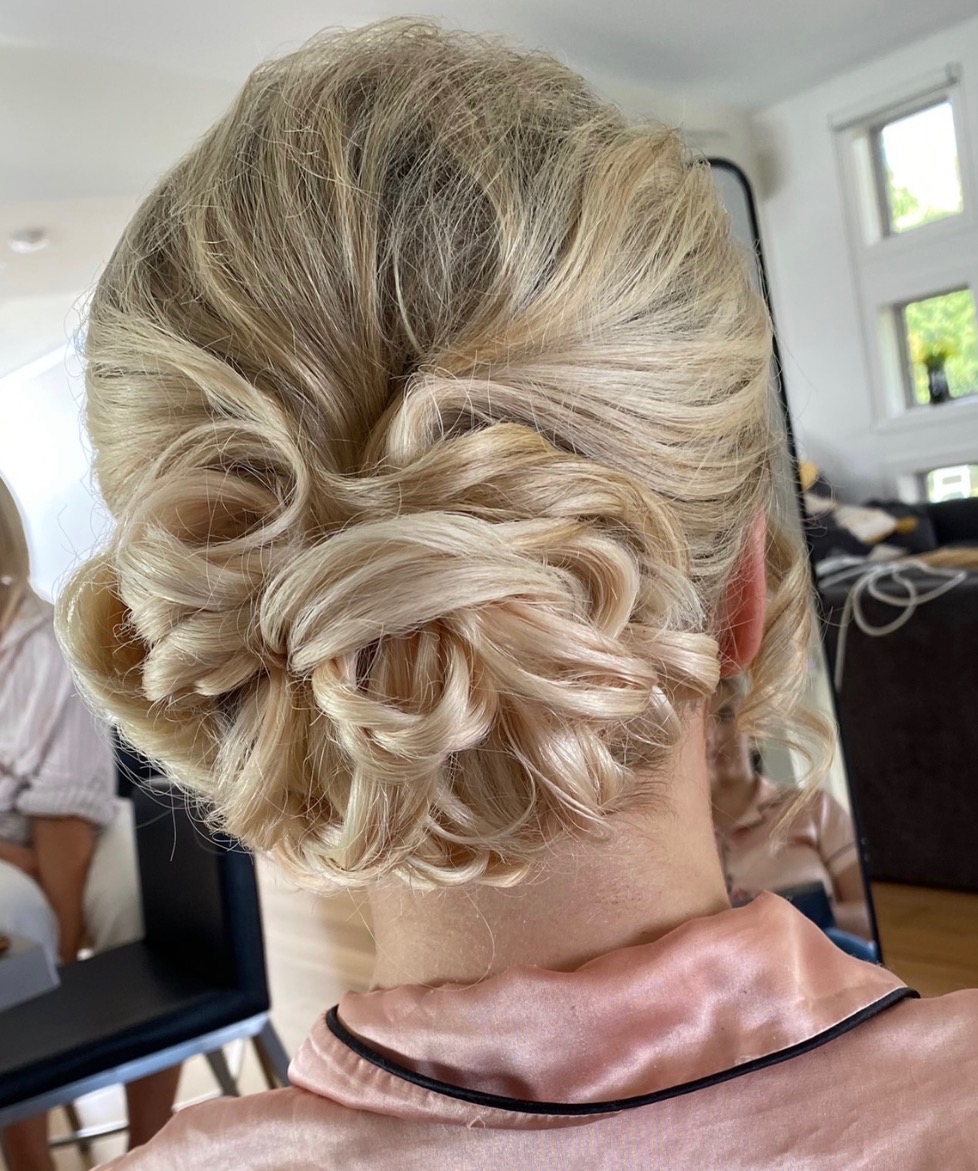 Spring Racing hair up style Geelong Salon Eve