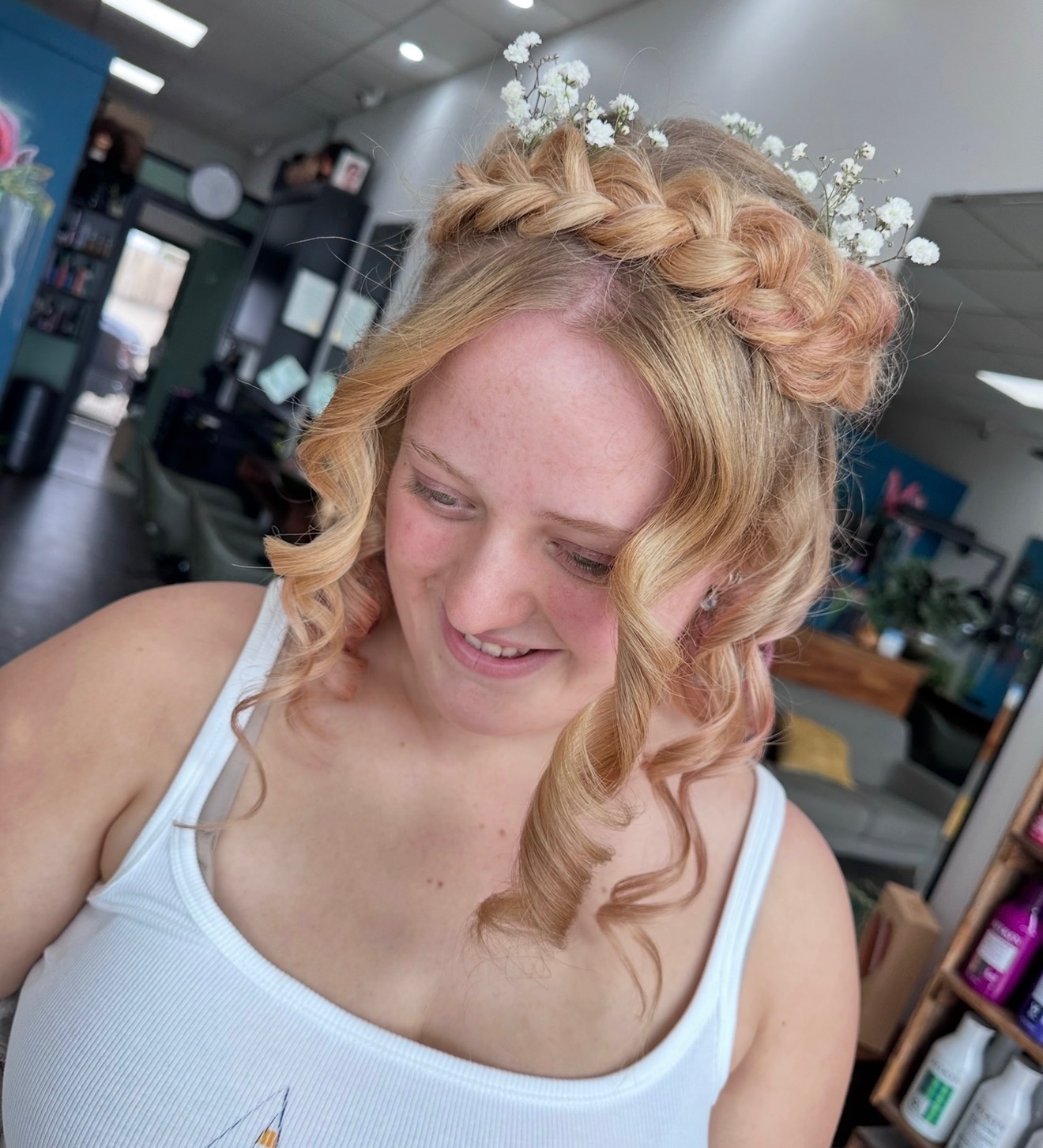 Spring Racing colour refresh balayage Geelong Salon Eve